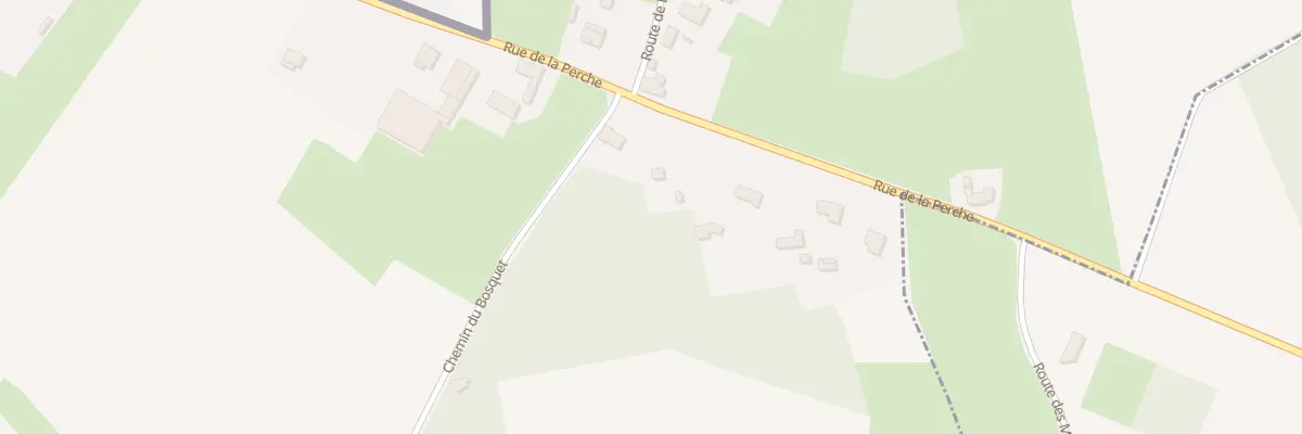Plan du 54 Rue de la Perche à La Flamengrie