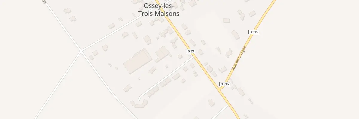 Plan du 1 Rue du Pavé à Ossey-les-Trois-Maisons