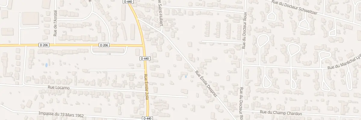 Plan du 24 Rue Émile Desprez à Romilly-sur-Seine