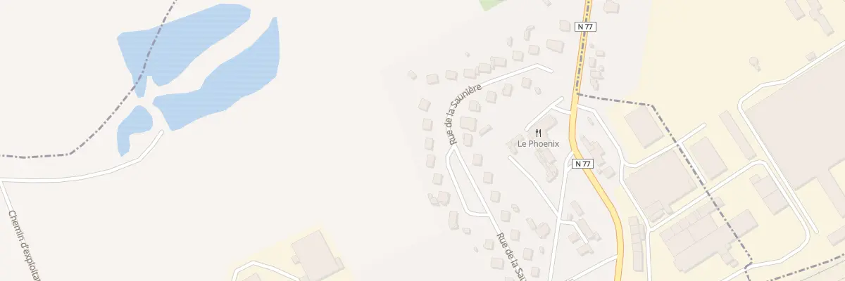 Plan du 21 Rue de la Saunière à Vergigny