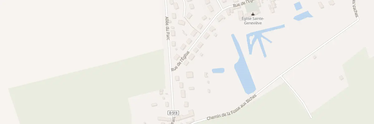 Plan du 35 Rue de l’Eglise à Samoussy