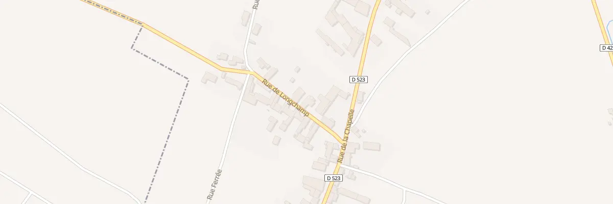 Plan du 4 Rue de Longchamp à Mareuil-le-Port