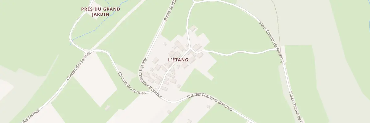 Plan du 245A Hameau de l’Étang à Vézelay