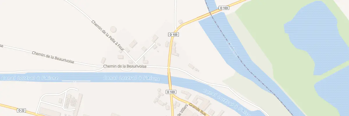 Plan du 6 Rue de l’Aisne à Maizy