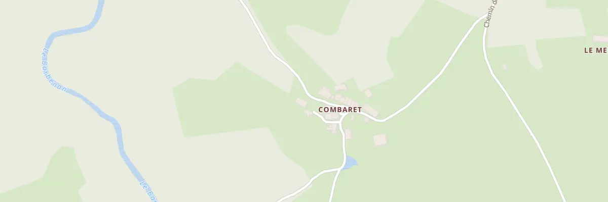 Plan du 31 Che de Combaret à Arfeuilles