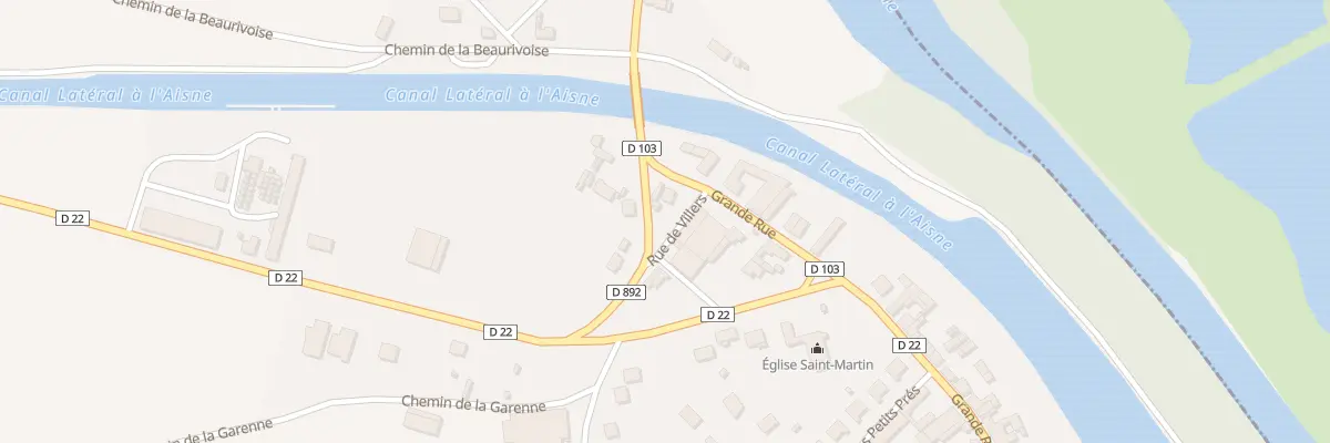 Plan du 15 Gr Grand Rue à Maizy