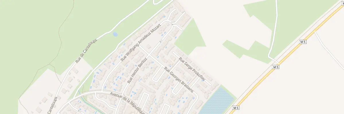 Plan du 2 Rue Serge PROKOFIEV à Cournonterral