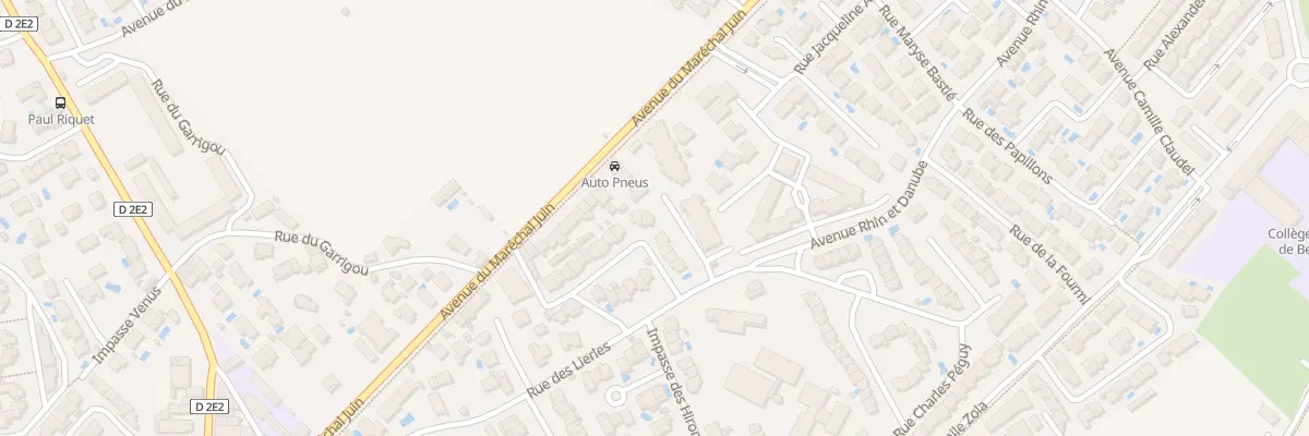Plan du 23 Rue Mendes France à Frontignan