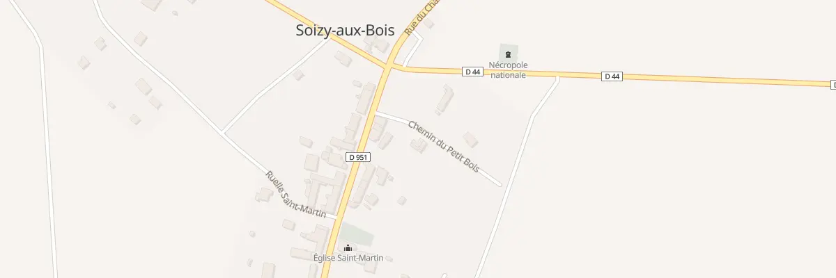 Plan du 4 Chem du Petit Bois à Soizy-aux-Bois