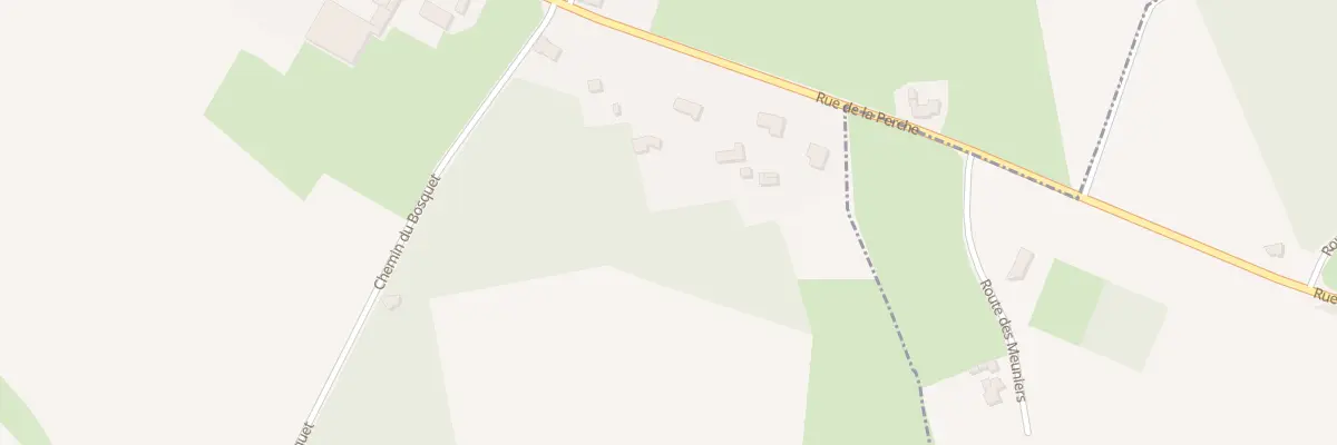 Plan du 56 Rue de la Perche à La Flamengrie