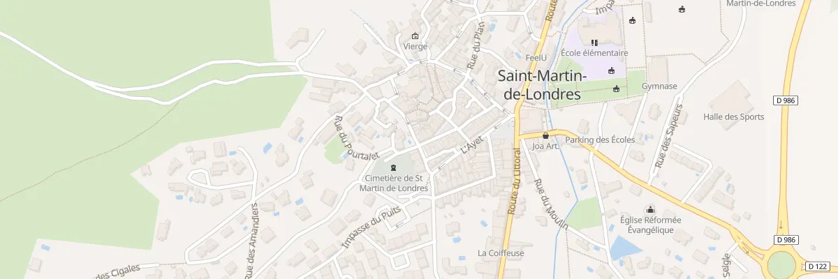 Plan du 5 Rue des Remparts à Saint-Martin-de-Londres