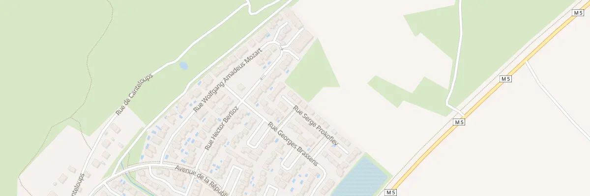 Plan du 9 Rue Serge PROKOFIEV à Cournonterral