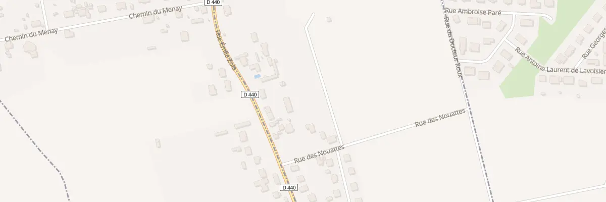 Plan du 11 Rue des Nouattes à Pars-lès-Romilly