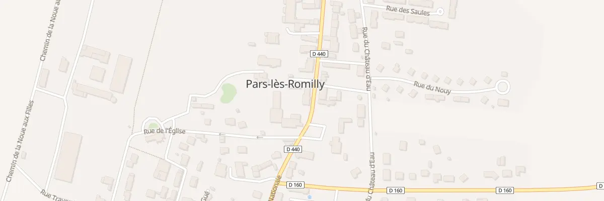 Plan du 84B Rue Nationale à Pars-lès-Romilly