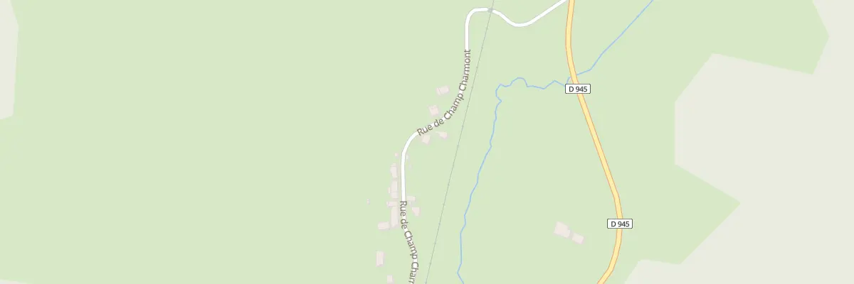 Plan du 317 Champ Charmont à Aunay-en-Bazois