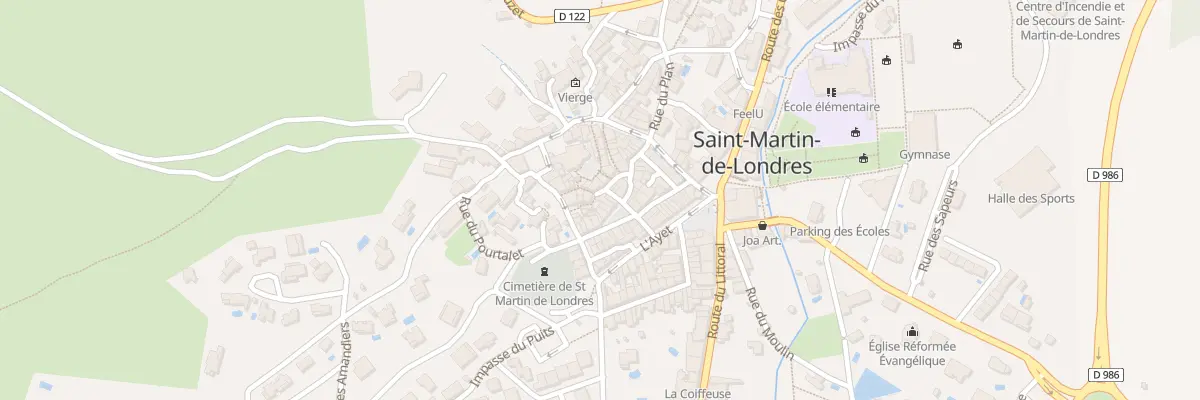 Plan du 14 Rue de l’Eglise à Saint-Martin-de-Londres