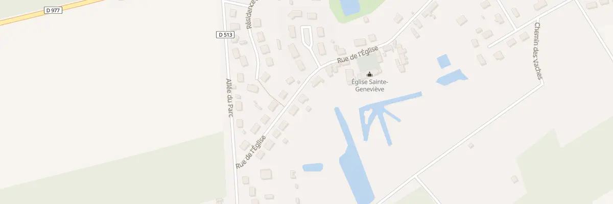Plan du 23 Rue de l’Eglise à Samoussy