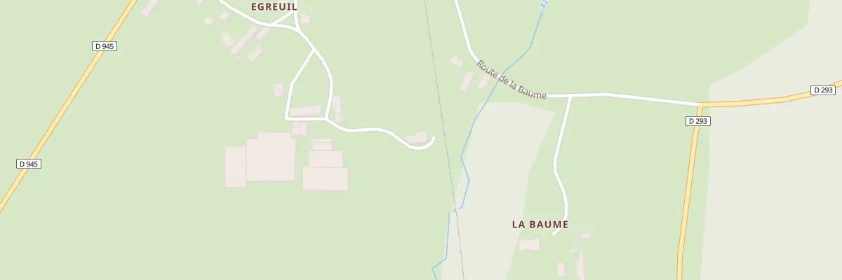 Plan du 305 Egreuil à Aunay-en-Bazois