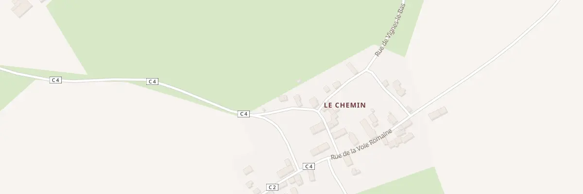 Plan du 1 Rue du Puits Courtot à Anthien