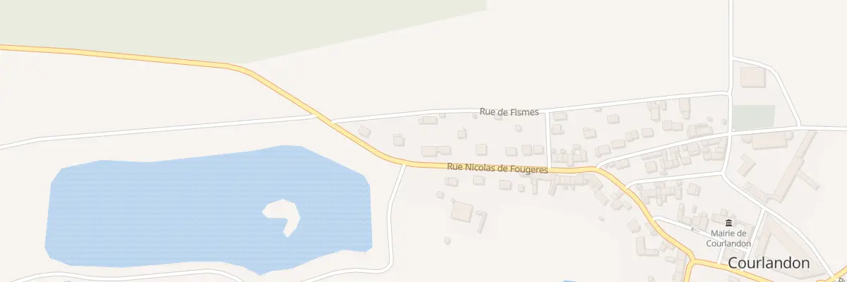 Plan du 31 Rue de Fismes à Courlandon