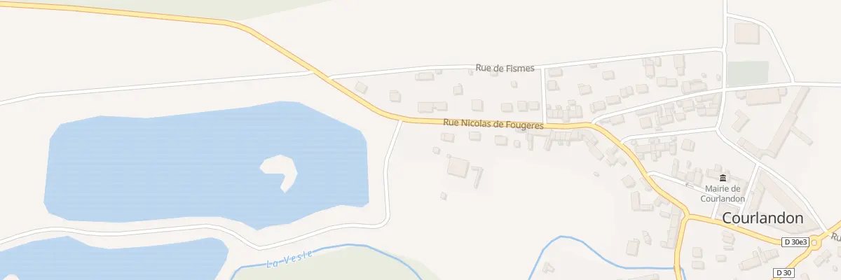 Plan du 31 Rue Nicolas de Fougeres à Courlandon