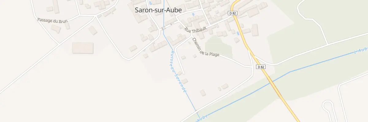 Plan du 4 Imp des Clos à Saron-sur-Aube