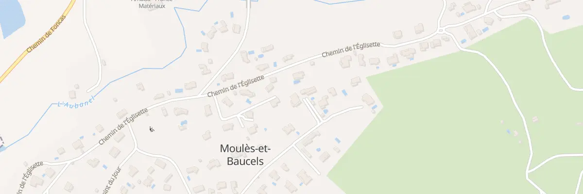 Plan du 5226F Che de Vaucouleur à Moulès-et-Baucels