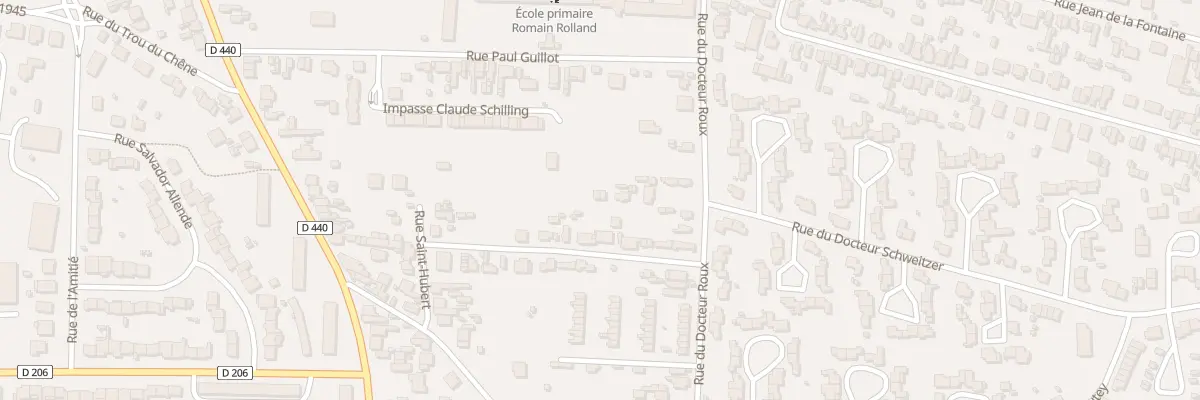 Plan du 60X Rue du Docteur Roux à Romilly-sur-Seine