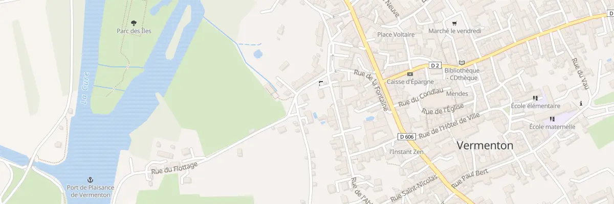 Plan du 1 Rue des Soupirs à Vermenton