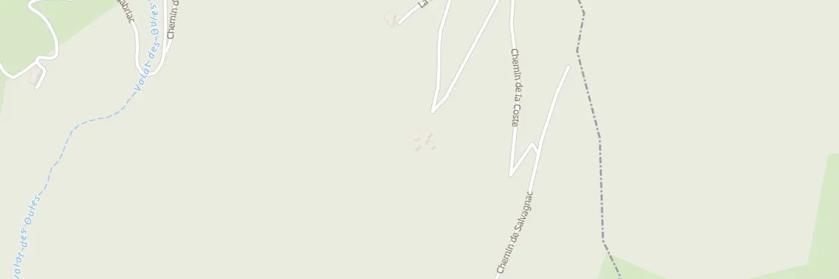 Plan du 5028 La Coste à Sainte-Croix-Vallée-Française