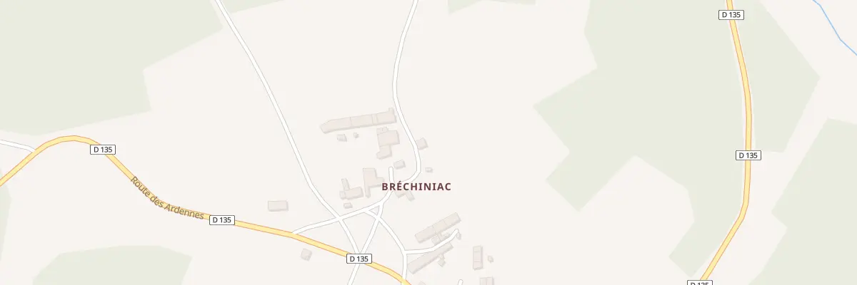 Plan du 5226 Brechignac à Monlet