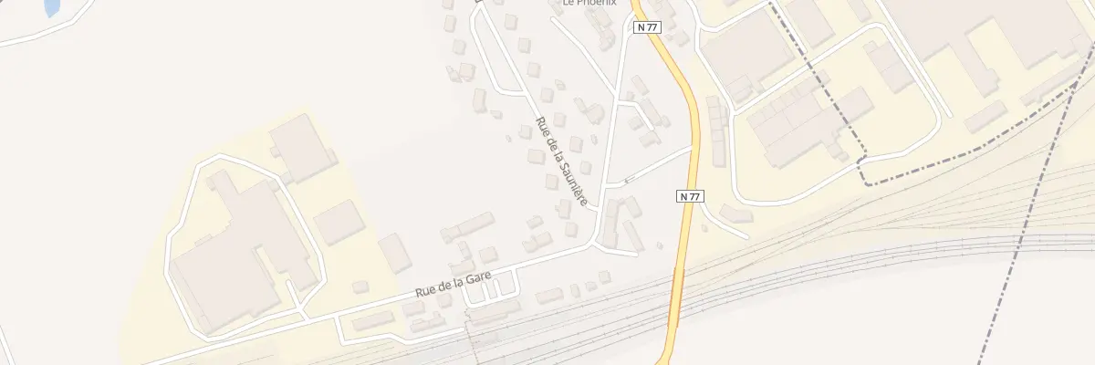 Plan du 5 Rue de la Saunière à Vergigny