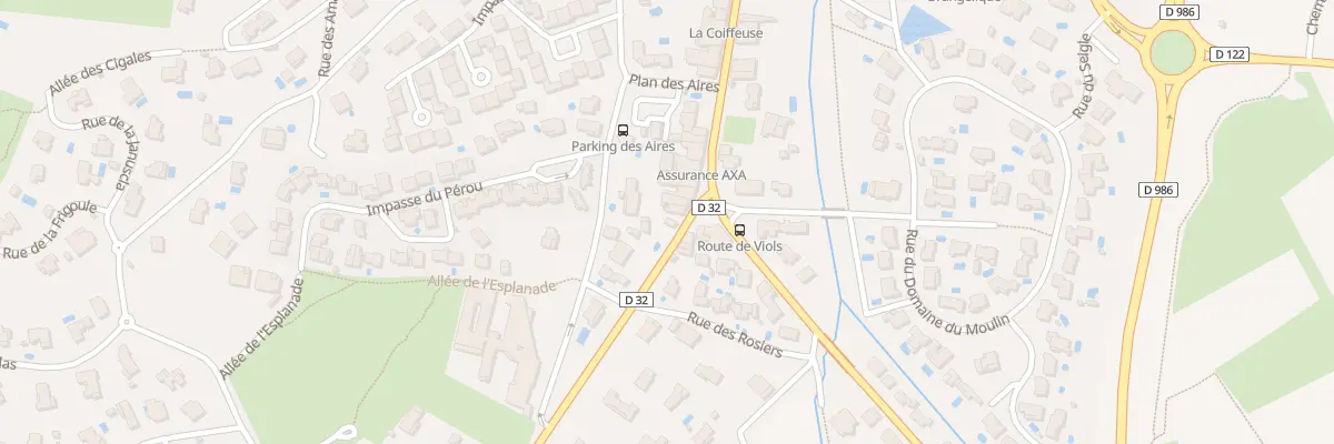 Plan du 17 Rte du Bouis à Saint-Martin-de-Londres