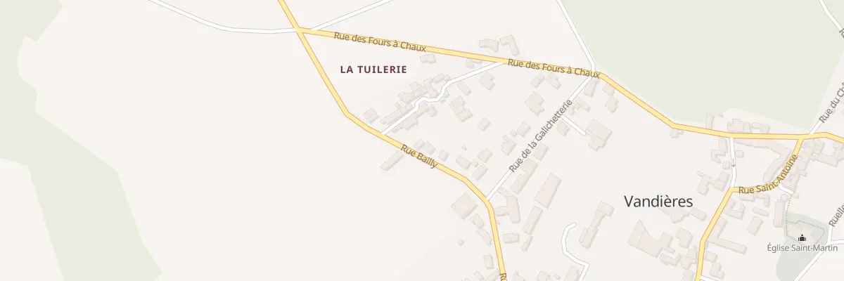 Plan du 28 Rue Bailly à Vandières