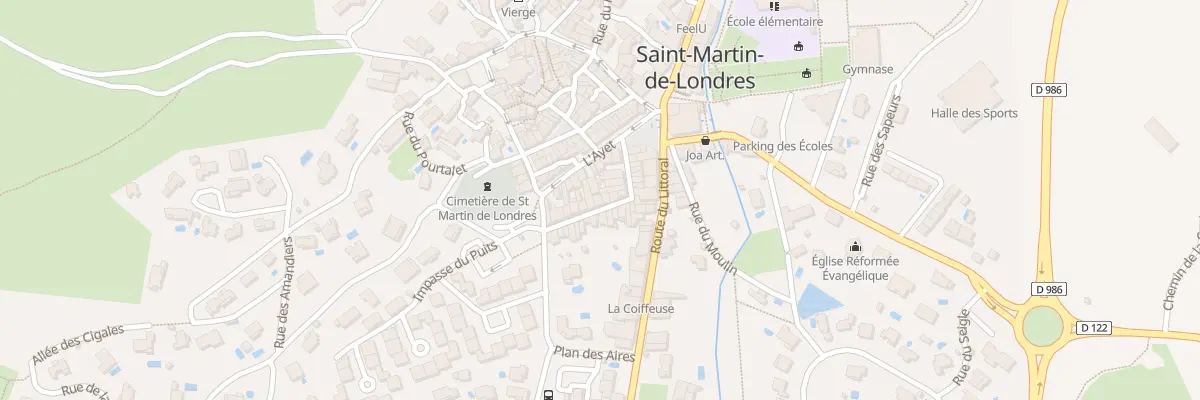 Plan du 15 Rue des Barrys à Saint-Martin-de-Londres