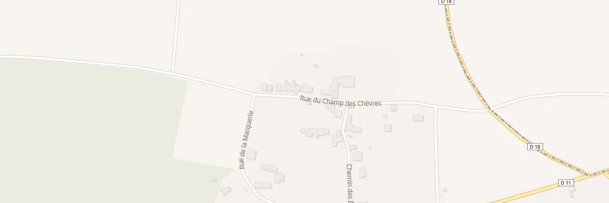 Plan du 2 Rue du Champ des Chevres à Suizy-le-Franc