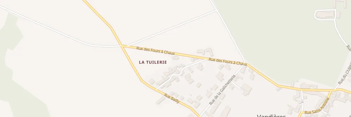 Plan du 9 Rue des Fours A Chaux à Vandières