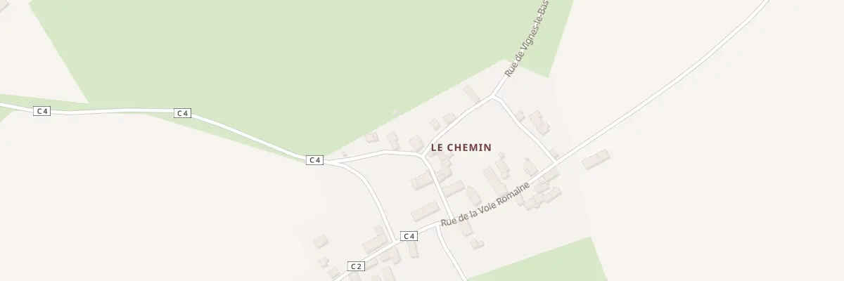 Plan du 3 Rue du Puits Courtot à Anthien