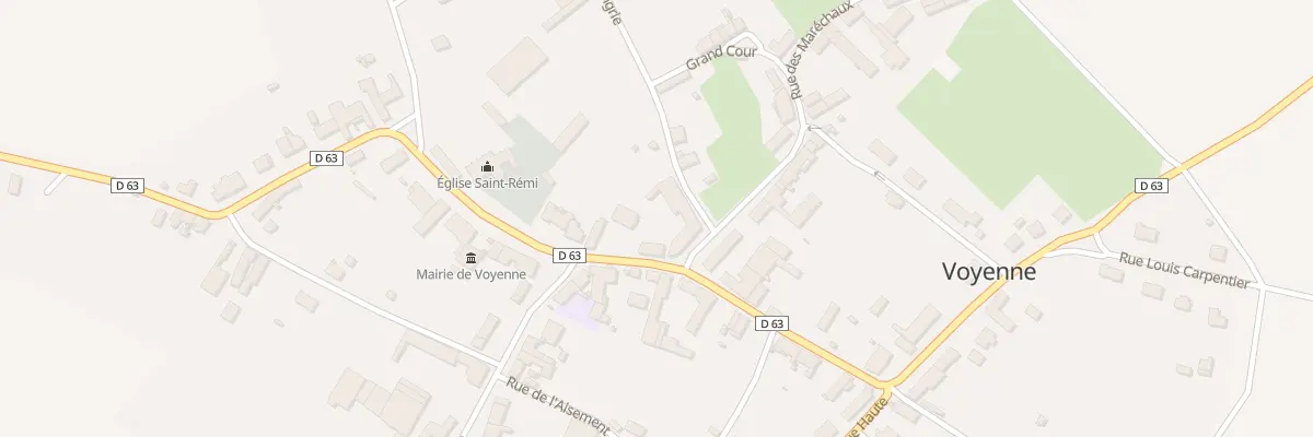 Plan du 3 Rue Montante à Voyenne