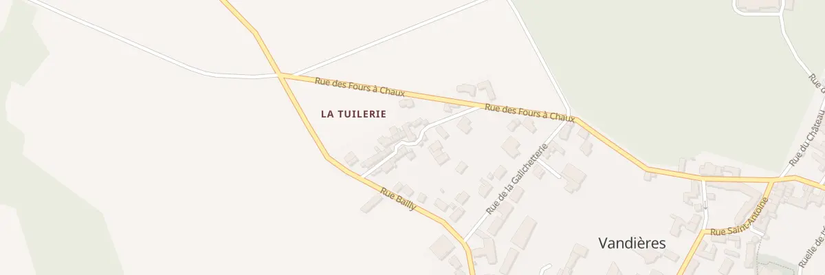 Plan du 9 Rue de la Tuilerie à Vandières