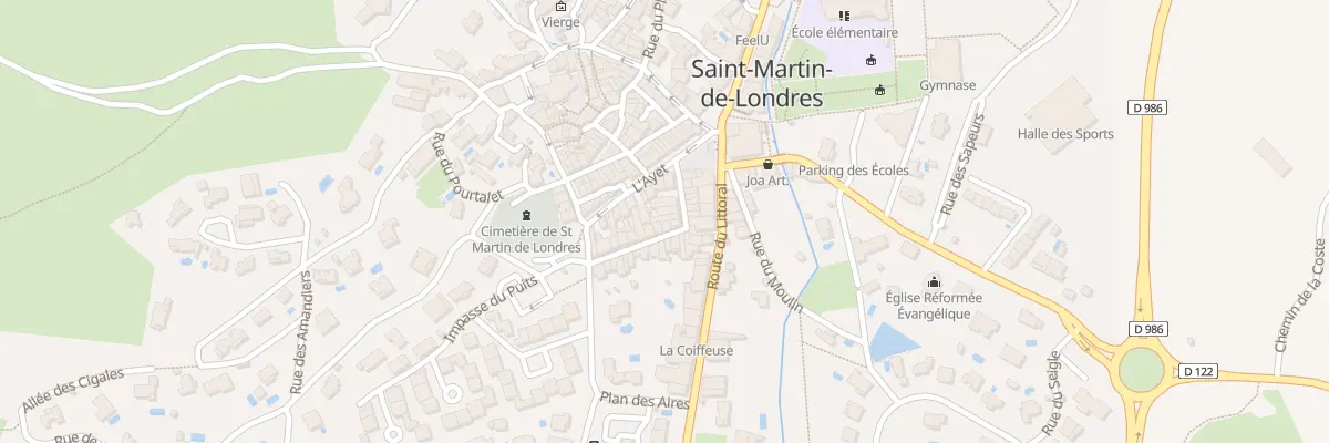Plan du 7 Rue des Barrys à Saint-Martin-de-Londres