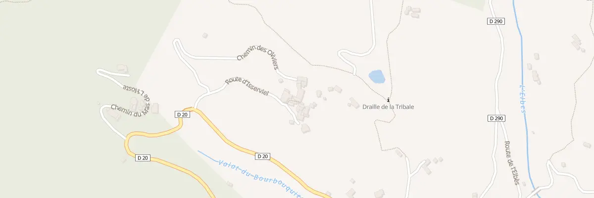 Plan du 5096 Isserviel à Saint-Martial