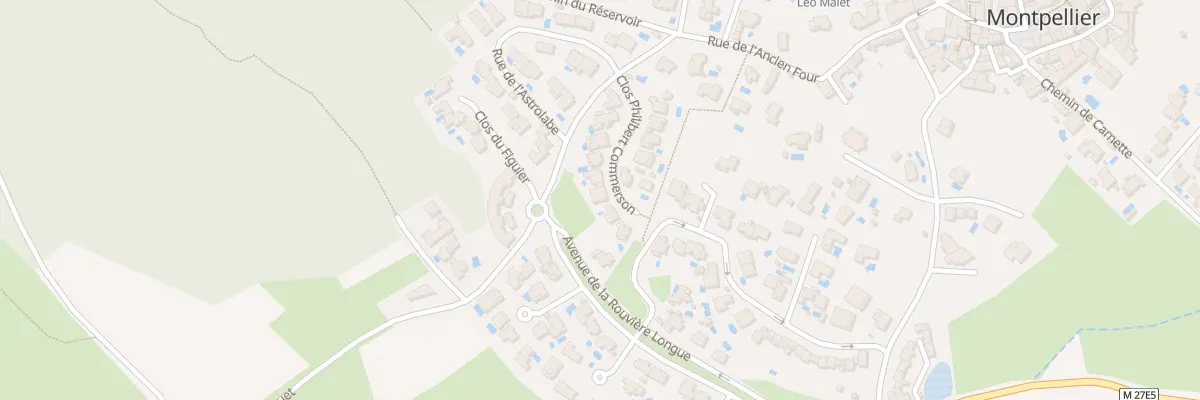 Plan du 6 Clos Philibert Commerson à Murviel-lès-Montpellier
