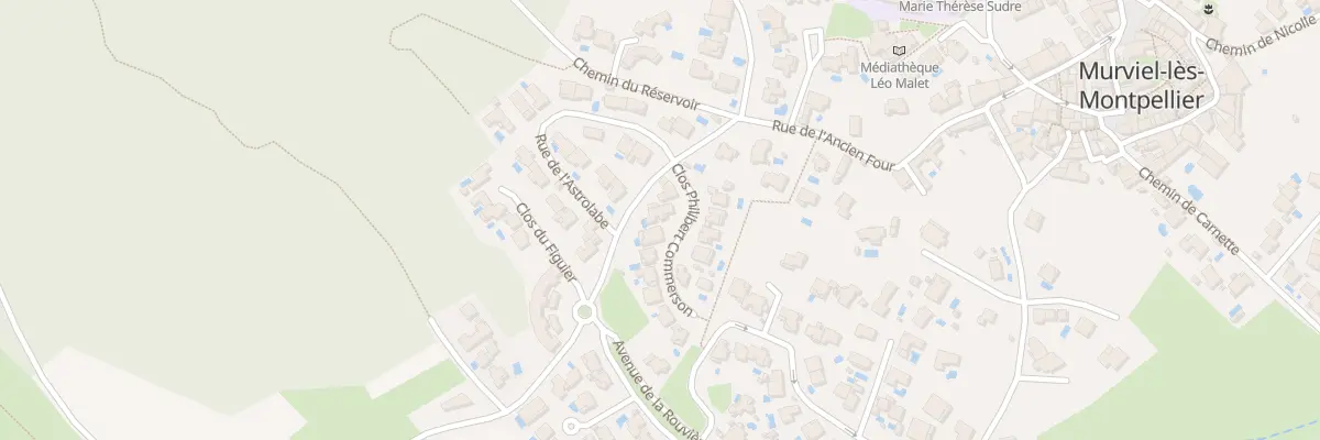 Plan du 2 Clos Philibert Commerson à Murviel-lès-Montpellier