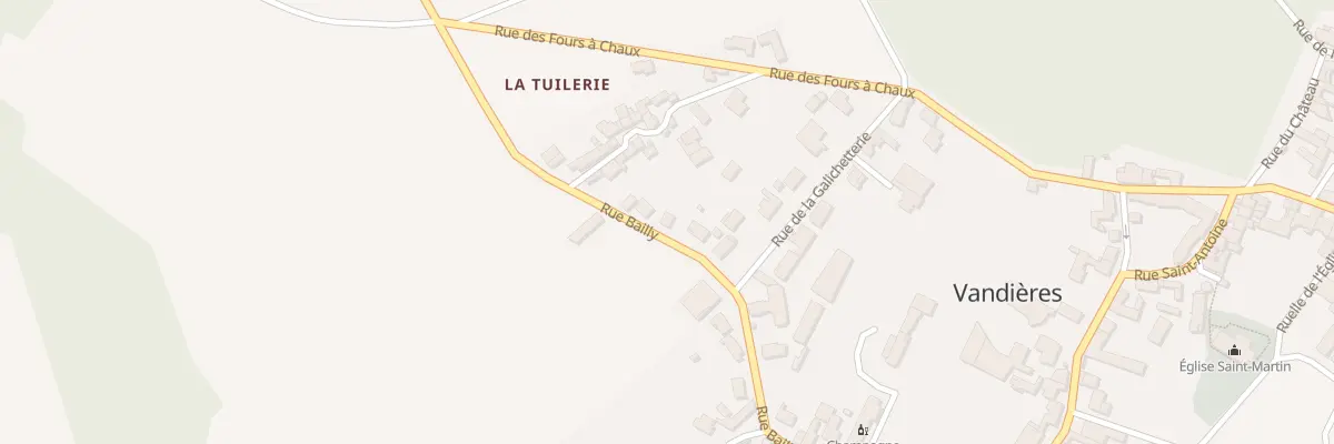 Plan du 26 Rue Bailly à Vandières