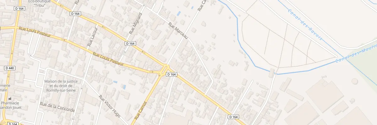 Plan du 109 Rue Gornet Boivin à Romilly-sur-Seine