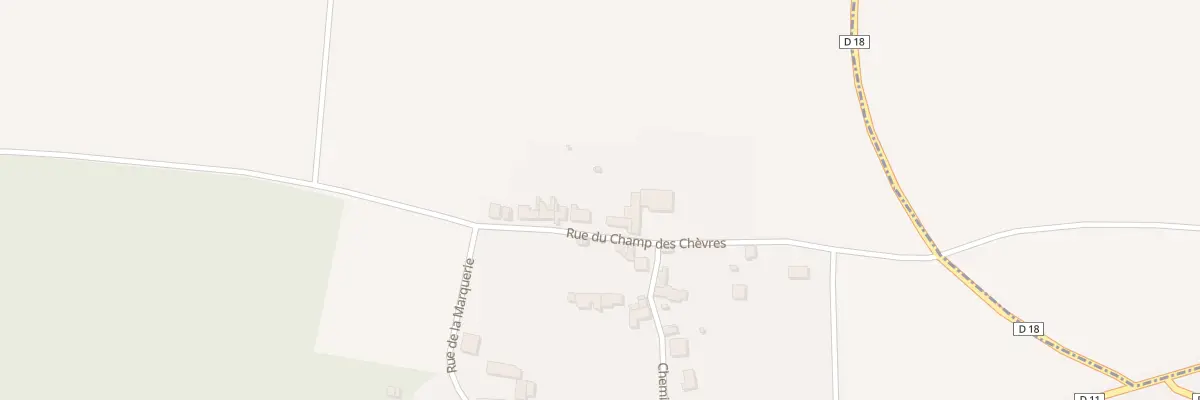 Plan du 9 Rue du Champ des Chevres à Suizy-le-Franc