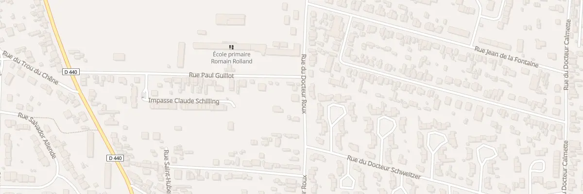 Plan du 42 Rue du Docteur Roux à Romilly-sur-Seine