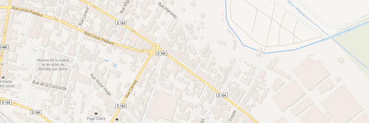 Plan du 123 Rue Gornet Boivin à Romilly-sur-Seine