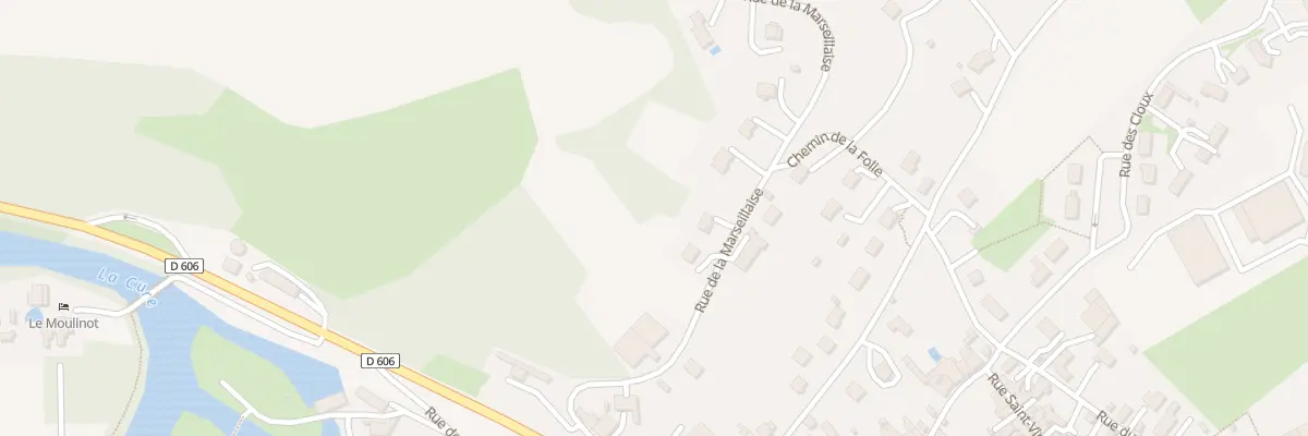 Plan du 3 Rue de la Marseillaise à Vermenton